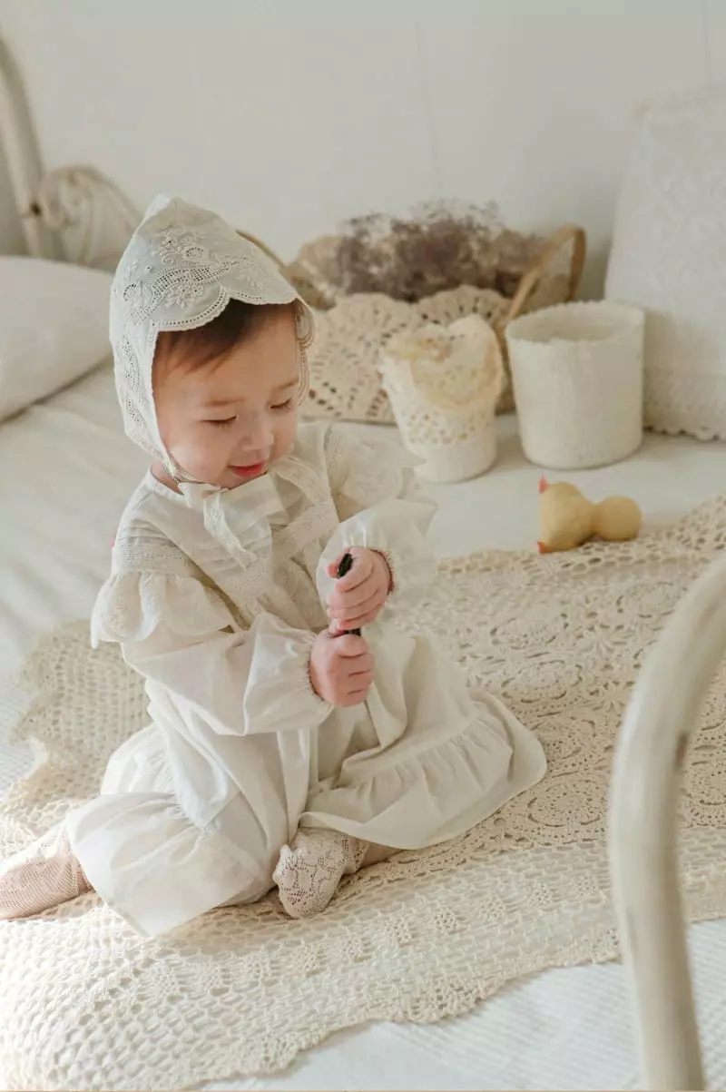 Flo - Korean Baby Fashion - #onlinebabyboutique - Shelly Bebe One-piece - 8