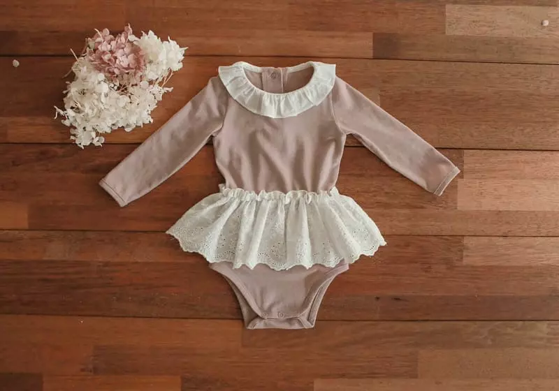 Flo - Korean Baby Fashion - #onlinebabyboutique - Elly Bebe Bodysuit - 3