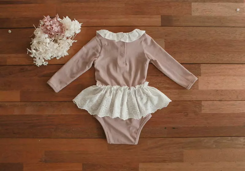Flo - Korean Baby Fashion - #onlinebabyboutique - Elly Bebe Bodysuit - 4