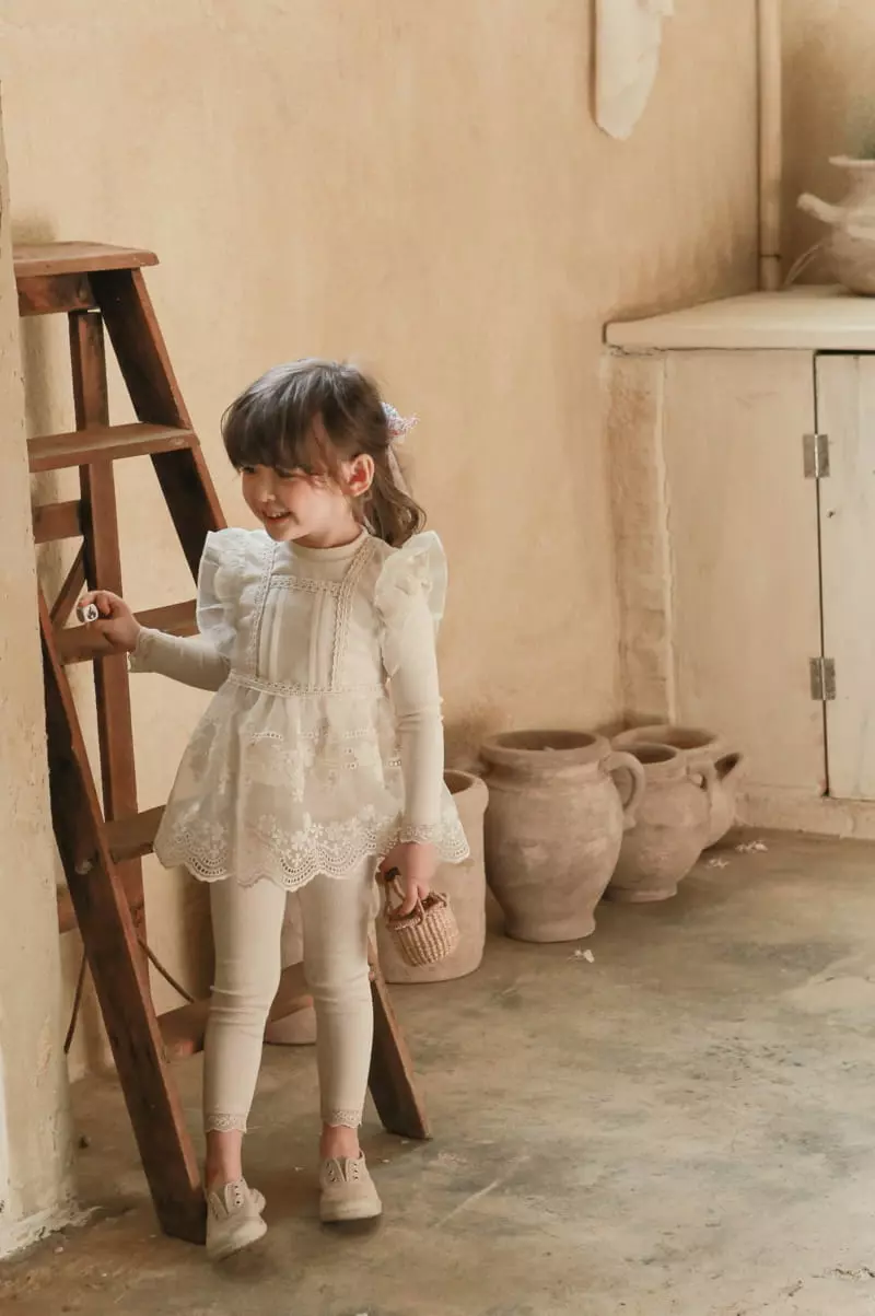 Flo - Korean Children Fashion - #toddlerclothing - Bobo Leggings - 4