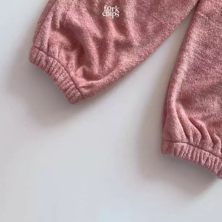 Fork Chips - Korean Children Fashion - #Kfashion4kids - Terry Jogger Pants - 7