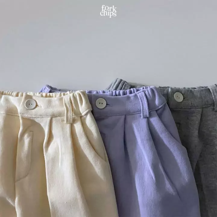 Fork Chips - Korean Children Fashion - #Kfashion4kids - Day Slit Pants - 6