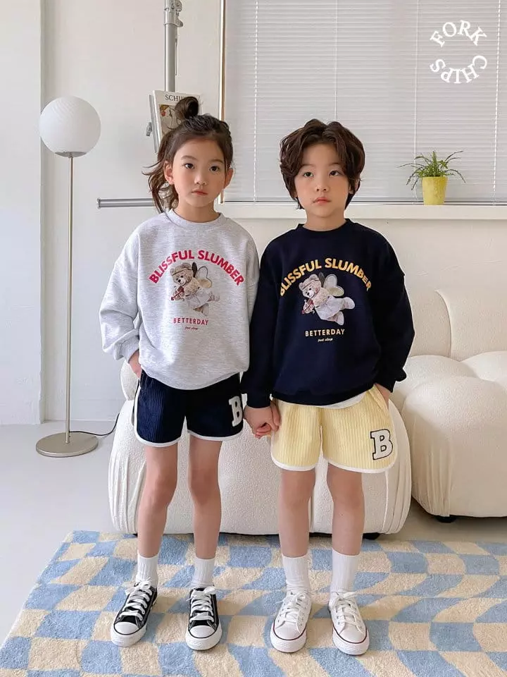 Fork Chips - Korean Children Fashion - #childofig - Angel Bear Sweatshirt - 8
