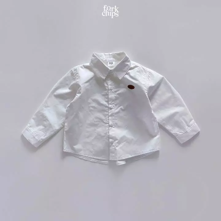 Fork Chips - Korean Children Fashion - #childofig - Buckly Shirt - 2