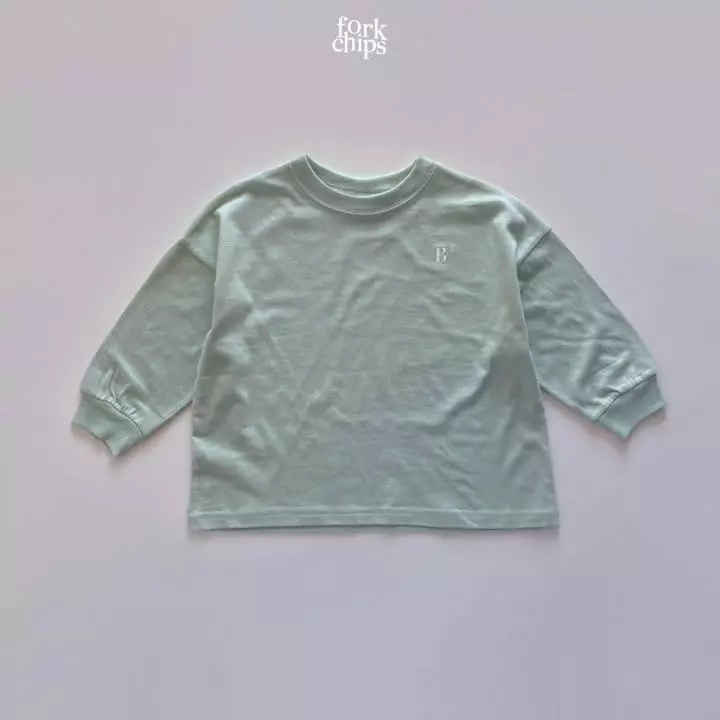 Fork Chips - Korean Children Fashion - #childofig - Wafers Embroidery Tee - 4