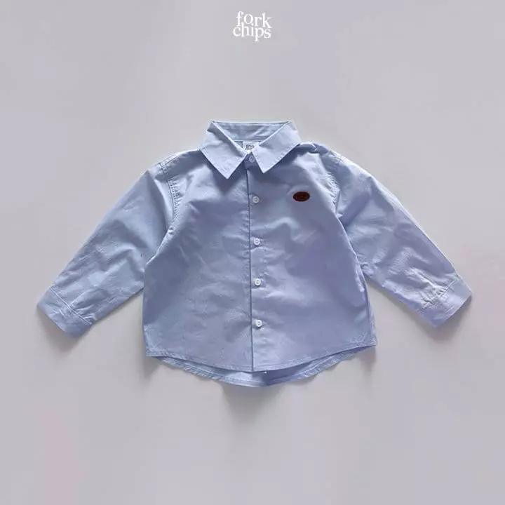 Fork Chips - Korean Children Fashion - #childrensboutique - Buckly Shirt - 3