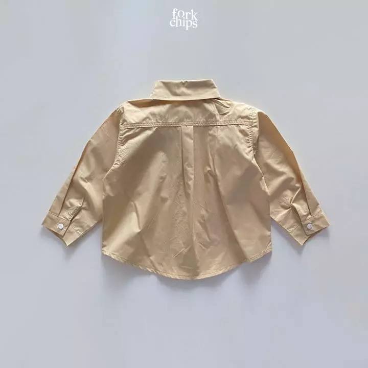 Fork Chips - Korean Children Fashion - #discoveringself - Buckly Shirt - 5