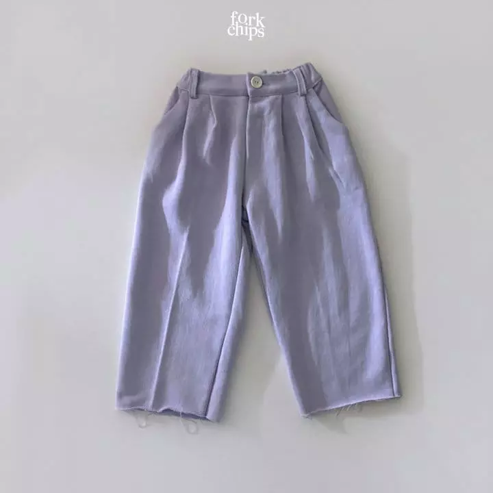 Fork Chips - Korean Children Fashion - #fashionkids - Day Slit Pants - 2