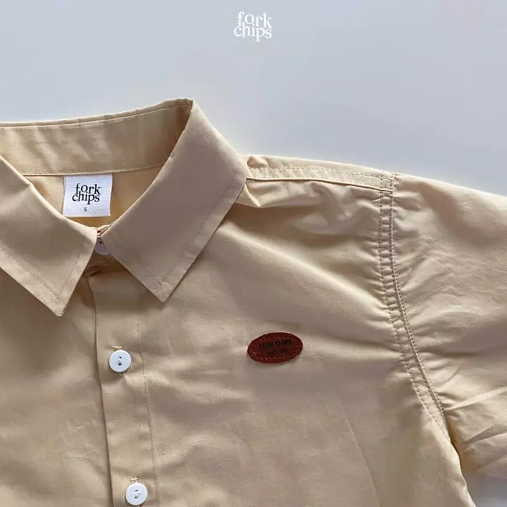 Fork Chips - Korean Children Fashion - #kidsshorts - Buckly Shirt - 7