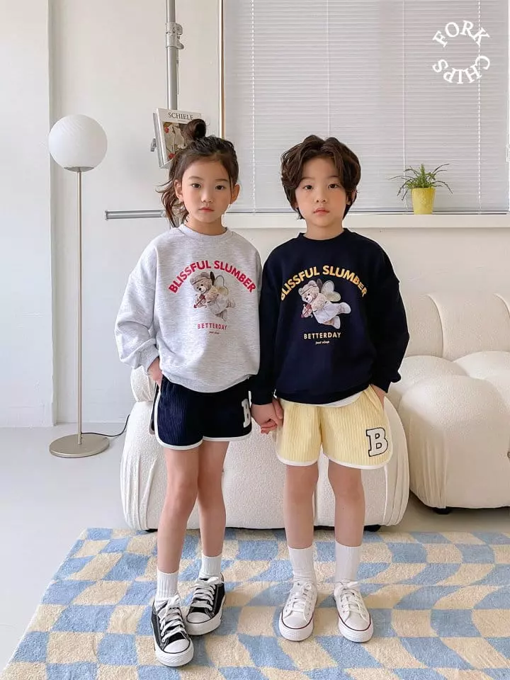 Fork Chips - Korean Children Fashion - #kidsstore - Corduroy Piping Pants - 6