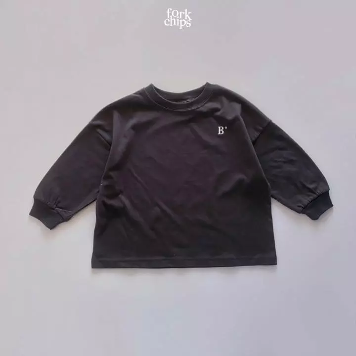 Fork Chips - Korean Children Fashion - #kidsstore - Wafers Embroidery Tee - 9