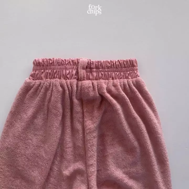 Fork Chips - Korean Children Fashion - #kidzfashiontrend - Terry Jogger Pants - 6