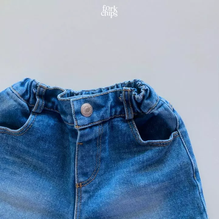 Fork Chips - Korean Children Fashion - #kidzfashiontrend - Brush Shorts - 3