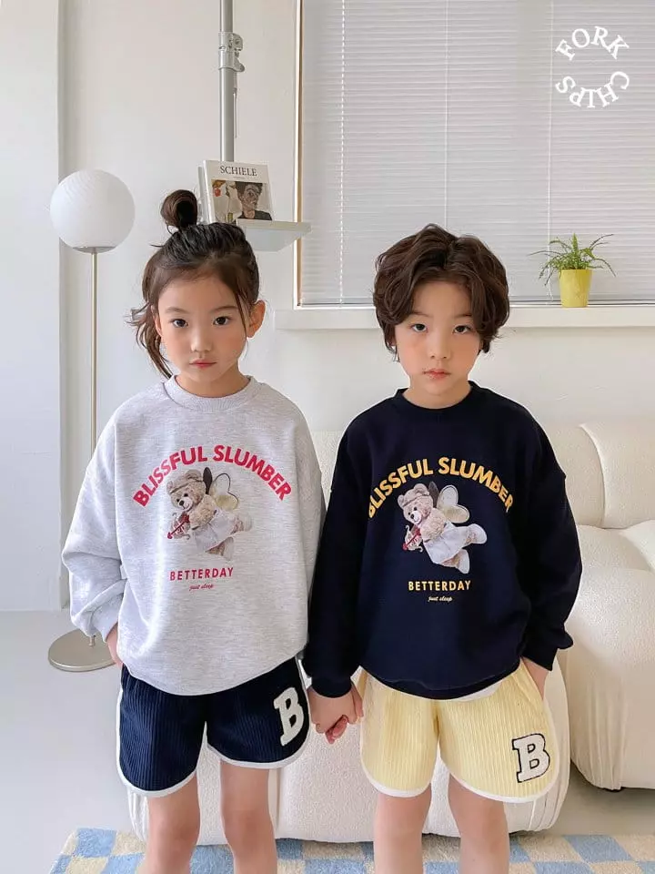 Fork Chips - Korean Children Fashion - #littlefashionista - Corduroy Piping Pants - 9