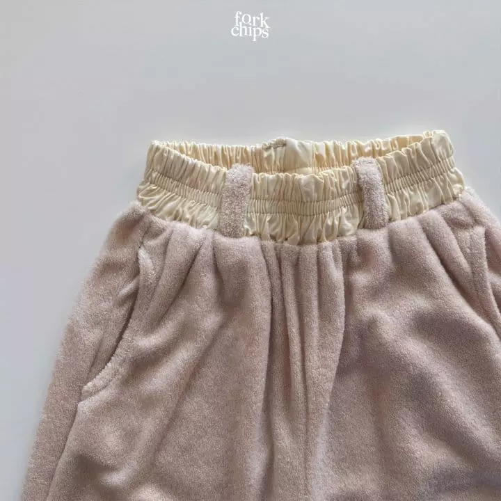 Fork Chips - Korean Children Fashion - #littlefashionista - Terry Jogger Pants - 8