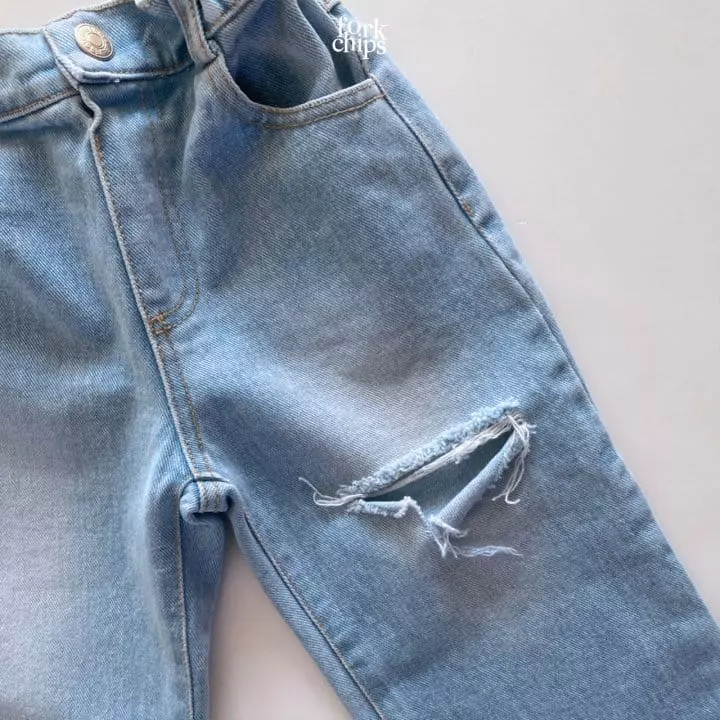 Fork Chips - Korean Children Fashion - #Kfashion4kids - Salt Jeans - 4