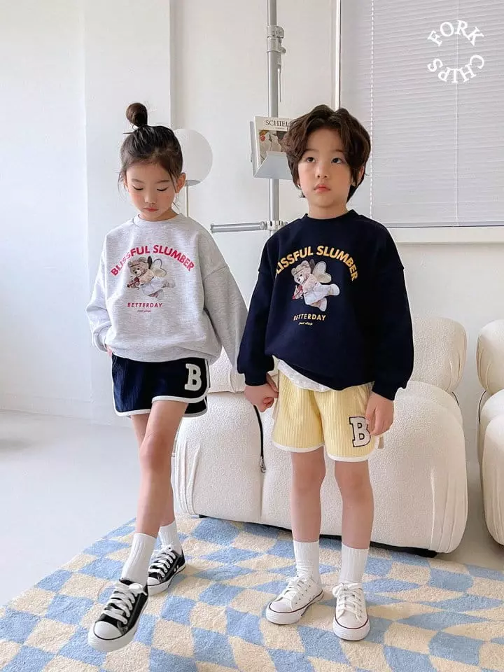 Fork Chips - Korean Children Fashion - #magicofchildhood - Corduroy Piping Pants - 10
