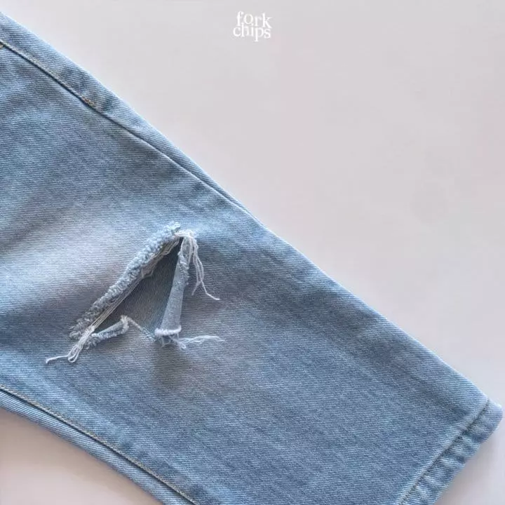 Fork Chips - Korean Children Fashion - #magicofchildhood - Salt Jeans - 5