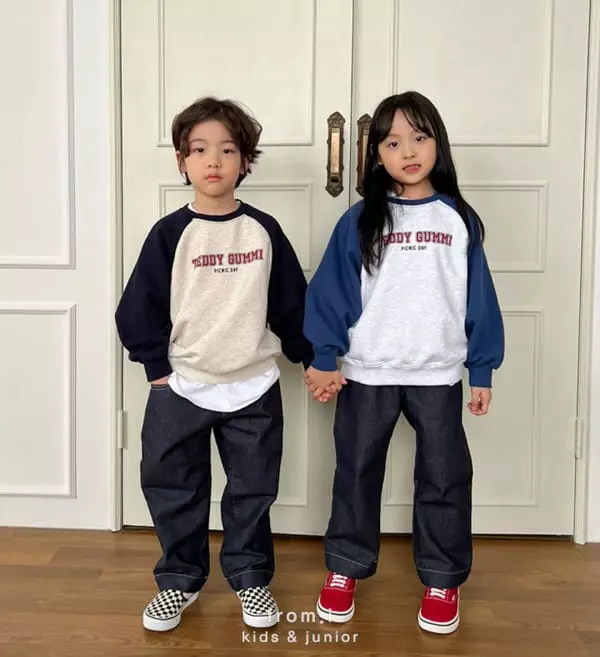 From I - Korean Children Fashion - #childofig - Teddy Raglan - 5