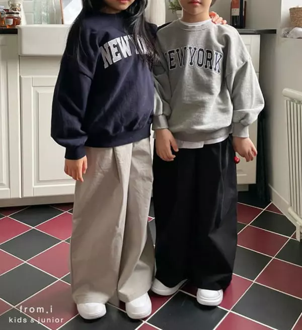 From I - Korean Children Fashion - #childofig - New York Sweatshirt - 7