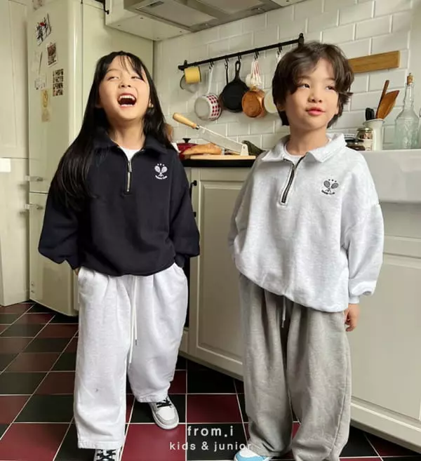 From I - Korean Children Fashion - #childrensboutique - Tennis Zip-up Sweatshirt - 10
