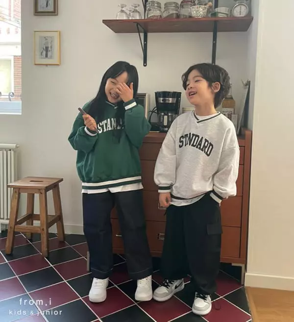 From I - Korean Children Fashion - #childofig - Standard Sweatshirt - 4