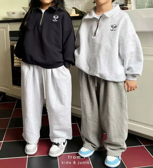 From I - Korean Children Fashion - #designkidswear - Tennis Zip-up Sweatshirt - 11