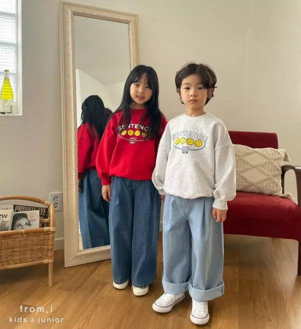 From I - Korean Children Fashion - #designkidswear - Smile Sweatshirt