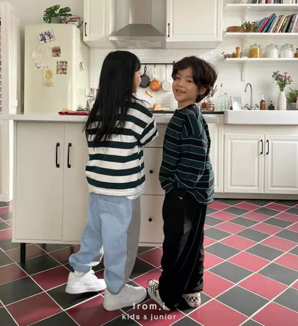 From I - Korean Children Fashion - #designkidswear - Stripes Tee - 10