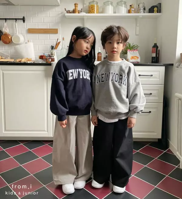 From I - Korean Children Fashion - #designkidswear - New York Sweatshirt - 9