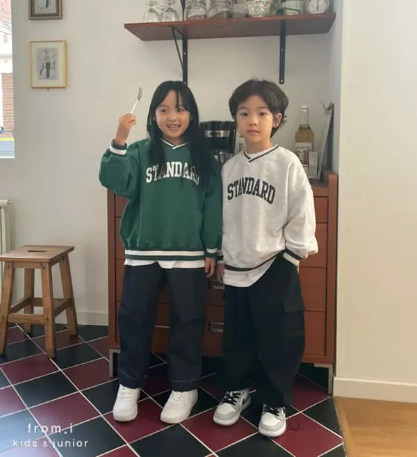 From I - Korean Children Fashion - #discoveringself - Standard Sweatshirt - 6