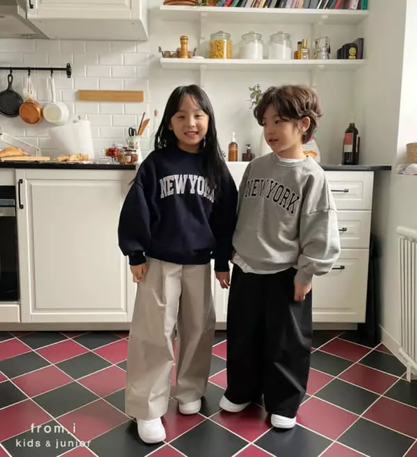 From I - Korean Children Fashion - #discoveringself - Curved Pants