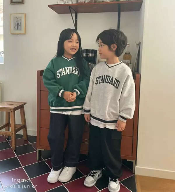 From I - Korean Children Fashion - #fashionkids - Standard Sweatshirt - 7