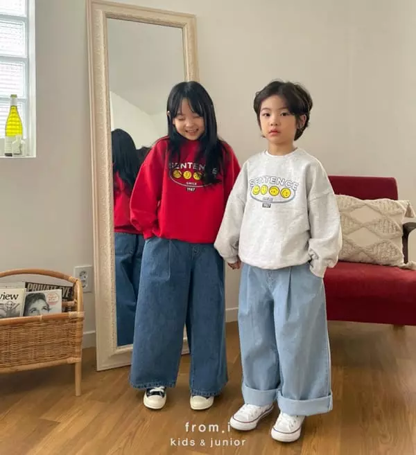 From I - Korean Children Fashion - #fashionkids - Smile Sweatshirt - 3