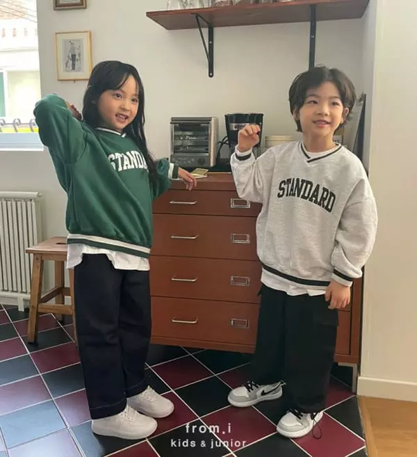 From I - Korean Children Fashion - #kidsshorts - Standard Sweatshirt - 8