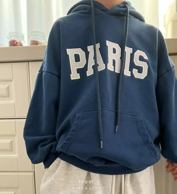 From I - Korean Children Fashion - #kidsstore - Paris Room Hoody - 12