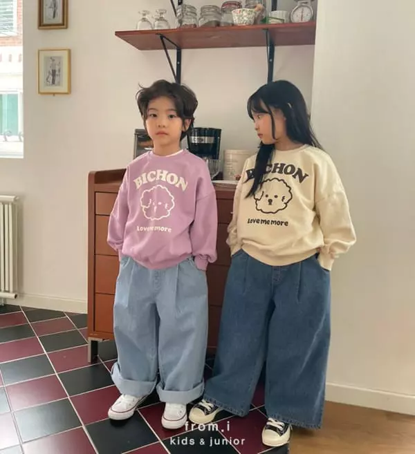 From I - Korean Children Fashion - #kidsstore - Bishon Sweatshirt - 2
