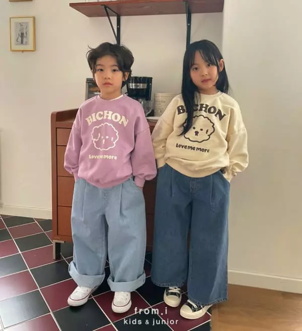 From I - Korean Children Fashion - #magicofchildhood - Bishon Sweatshirt - 6