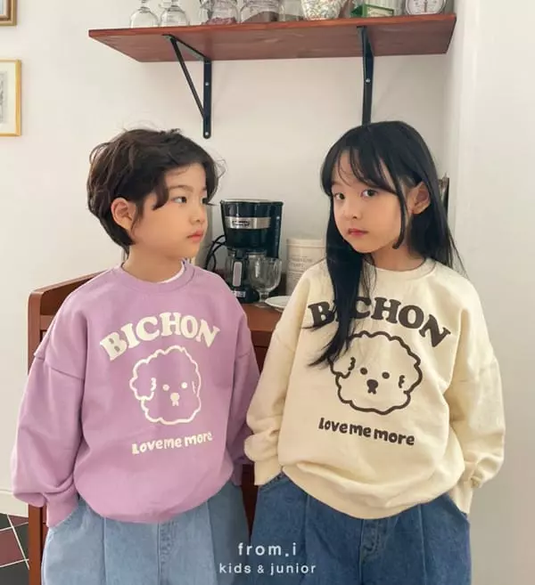 From I - Korean Children Fashion - #minifashionista - Bishon Sweatshirt - 7