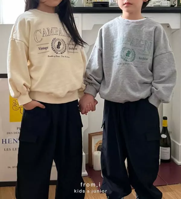 From I - Korean Children Fashion - #todddlerfashion - Cardgo String Pants - 10