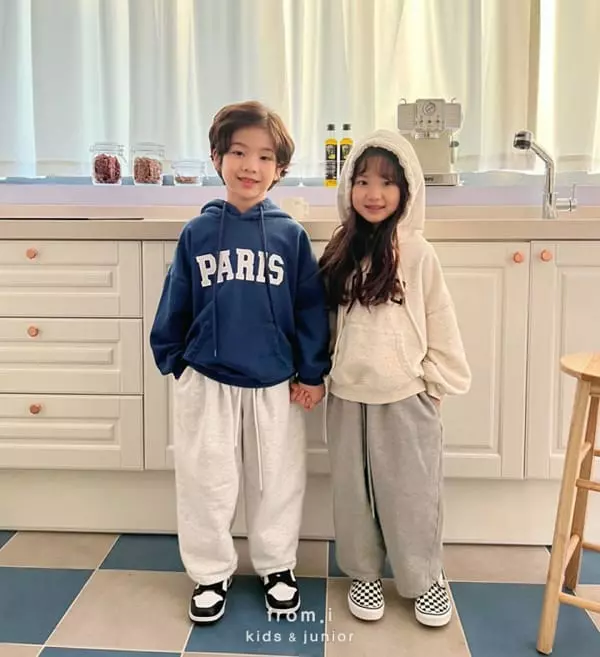 From I - Korean Children Fashion - #todddlerfashion - Paris Room Hoody - 4