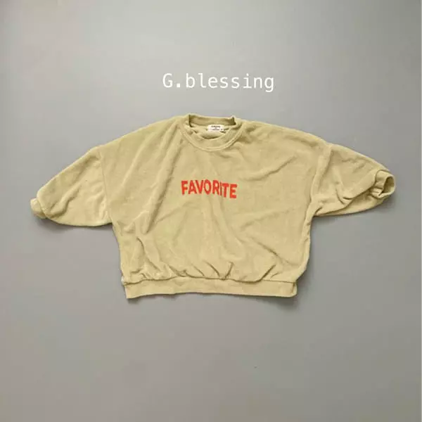 G Blessing - Korean Children Fashion - #Kfashion4kids - Terry Sweatshirt
