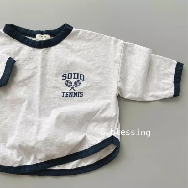 G Blessing - Korean Children Fashion - #Kfashion4kids - Tennis piping Tee - 2