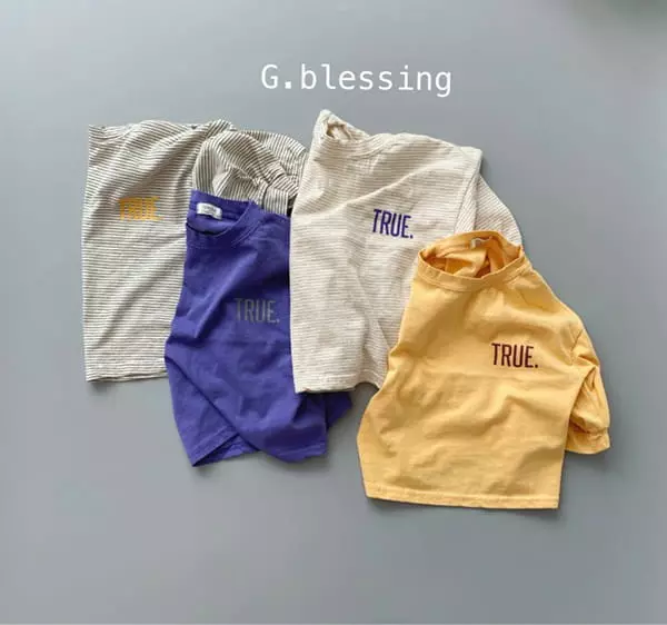 G Blessing - Korean Children Fashion - #childrensboutique - True Tee