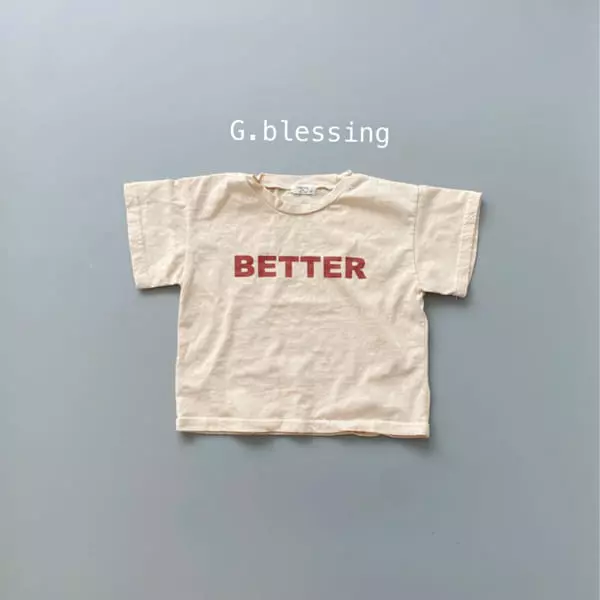 G Blessing - Korean Children Fashion - #childrensboutique - Berrel Tee