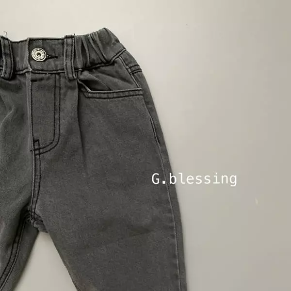 G Blessing - Korean Children Fashion - #discoveringself - Natural Jeans - 5