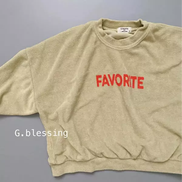 G Blessing - Korean Children Fashion - #discoveringself - Terry Sweatshirt - 2