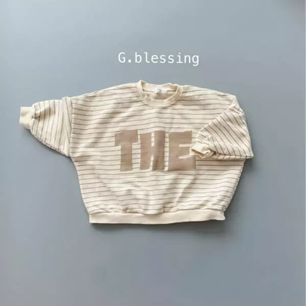 G Blessing - Korean Children Fashion - #discoveringself - The Stripes Sweatshirt