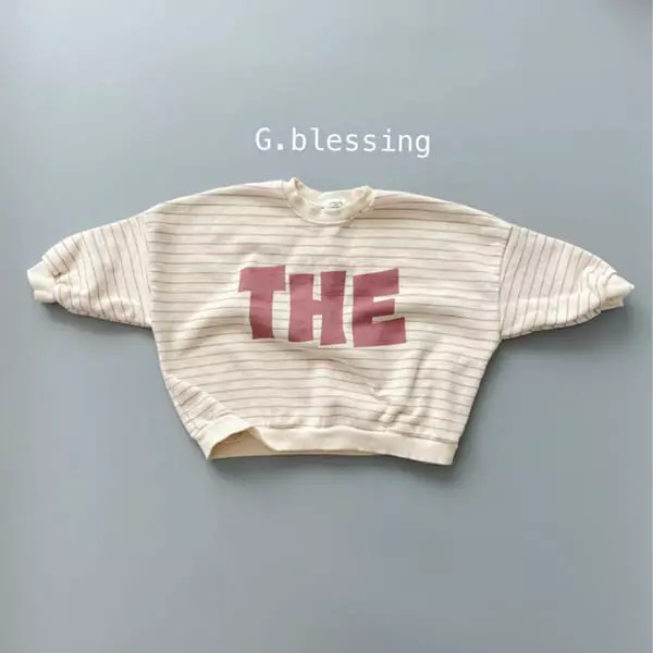 G Blessing - Korean Children Fashion - #kidsshorts - The Stripes Sweatshirt - 3