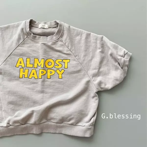 G Blessing - Korean Children Fashion - #kidzfashiontrend - Happy Sweatshirt - 2